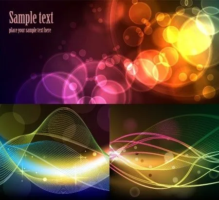 Fondos de luz Efecto vectorial Vector de fondo - vectores gratis ...