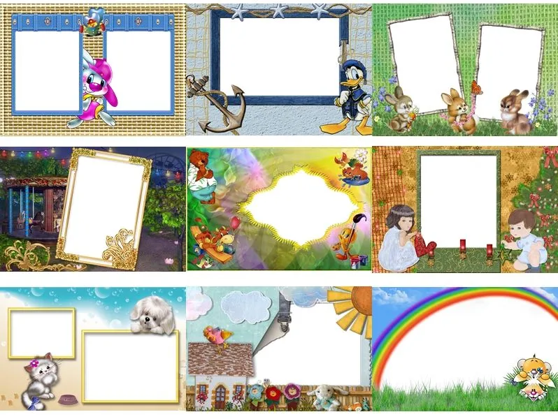 Fondos para montajes fotográficos infantiles - Imagui