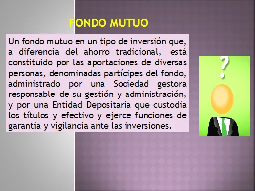 Fondos mutuos - Monografias.com