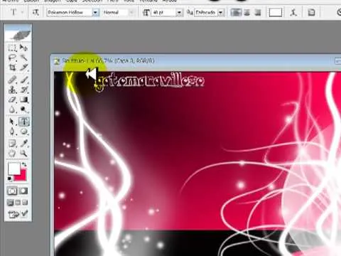 Tutorial para hacer fondos con photoshop - YouTube