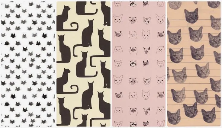 Fondos de pantalla chulos para el móvil (7): cats pattern ... Fondos de pantalla chulos para el móvil (7): cats pattern ...