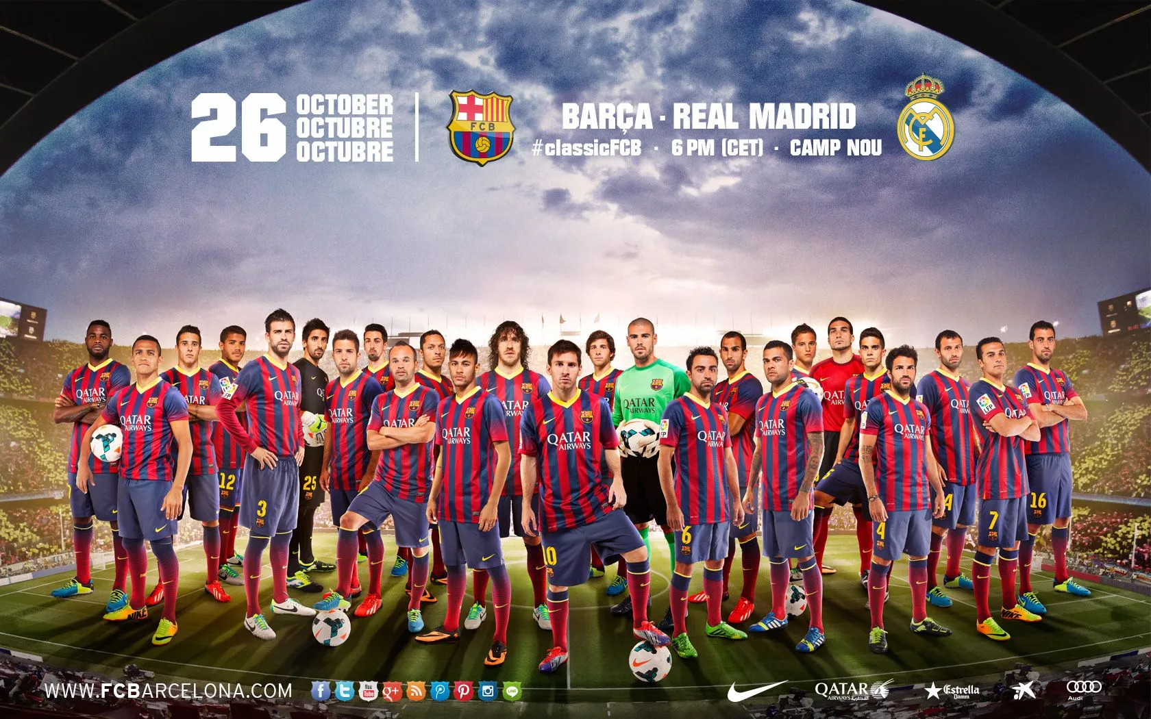 Los fondos de pantalla del Clásico FC Barcelona - Real Madrid | FC ... Los fondos de pantalla del Clásico FC Barcelona - Real Madrid | FC ...