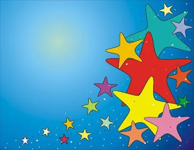 Fondos de pantalla de estrellas de colores - Imagui