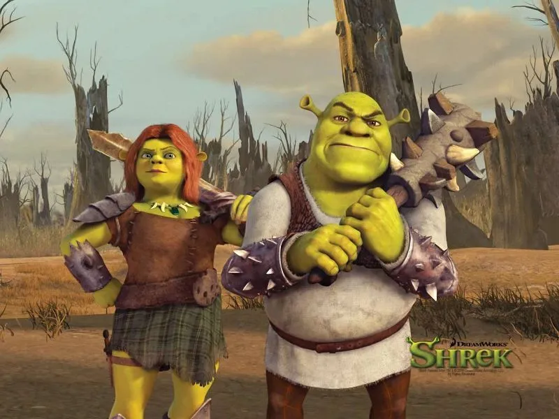 fondos de pantalla de Fiona y Shrek. wallpapers de Fiona y Shrek