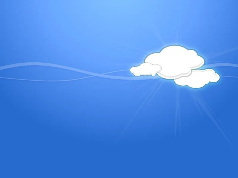 Fondos de Pantalla / Infantiles / Nubes Cartoon Fondos de Pantalla / Infantiles / Nubes Cartoon