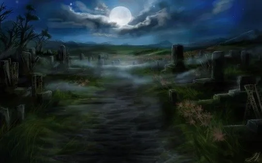 Cementerio bajo la Luna llena - Fondos de Pantalla. Imágenes y ... Cementerio bajo la Luna llena - Fondos de Pantalla. Imágenes y ...