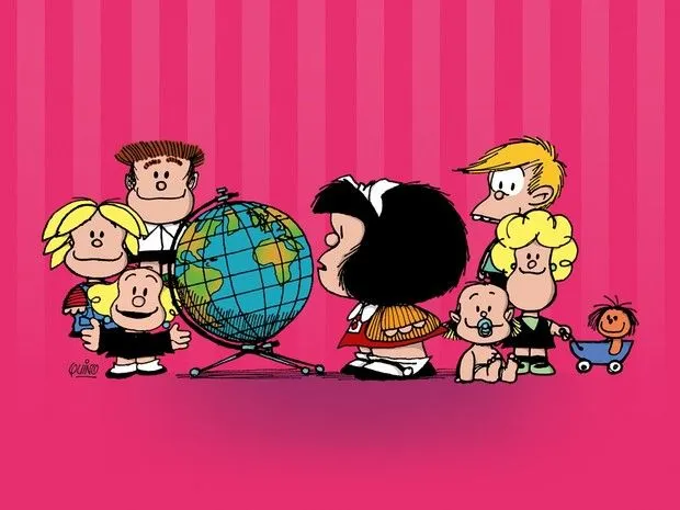 Aprender a dibujar mafalda - es.hellokids.com Aprender a dibujar mafalda - es.hellokids.com