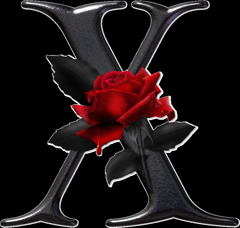 ღFondos De Pantalla y Mucho Másღ≈: Alfabeto gótico con rosas rojas ღFondos De Pantalla y Mucho Másღ≈: Alfabeto gótico con rosas rojas