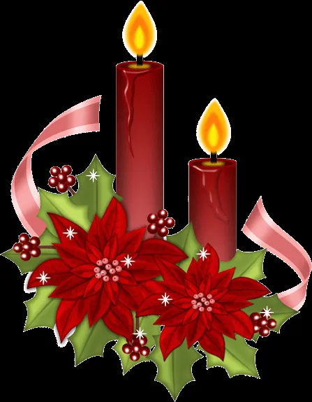 ღFondos De Pantalla y Mucho Másღ≈: Velas de Navidad PNG