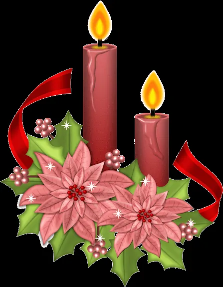 ღFondos De Pantalla y Mucho Másღ≈: Velas de Navidad PNG