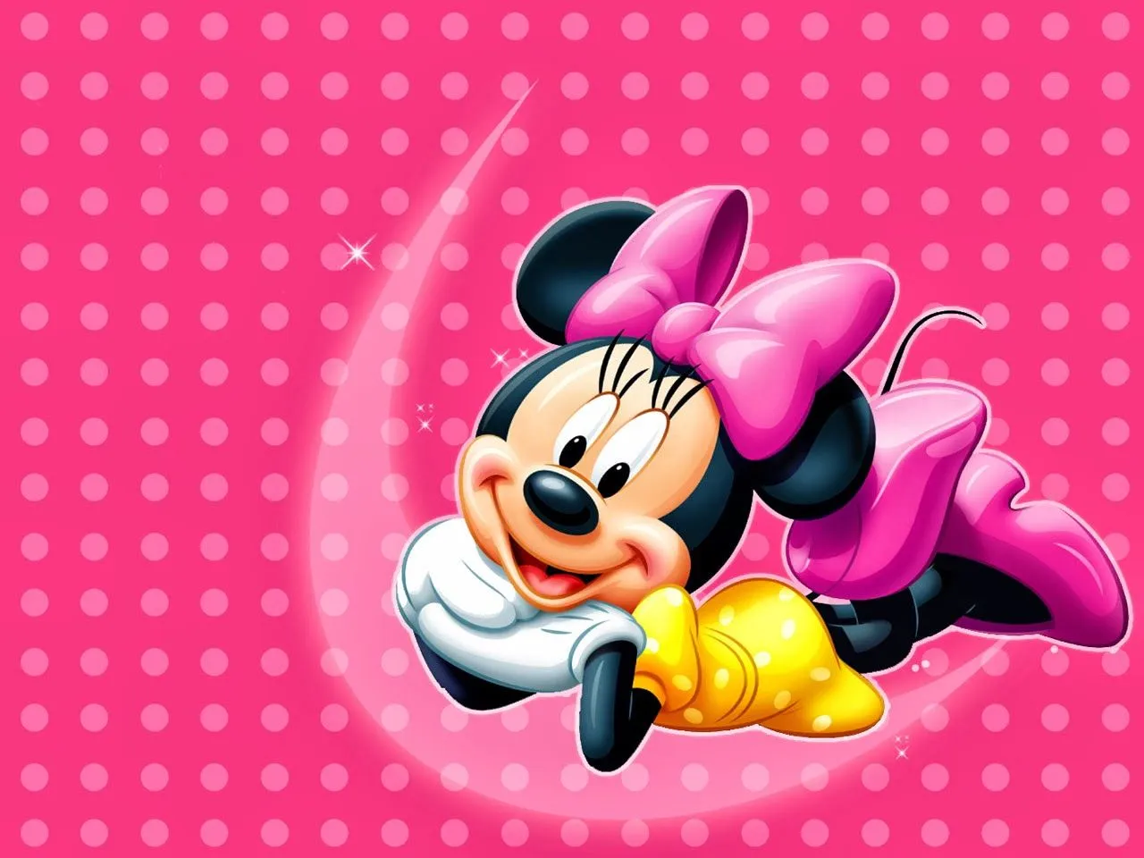 Fondos de Minnie Mouse rosa - Imagui