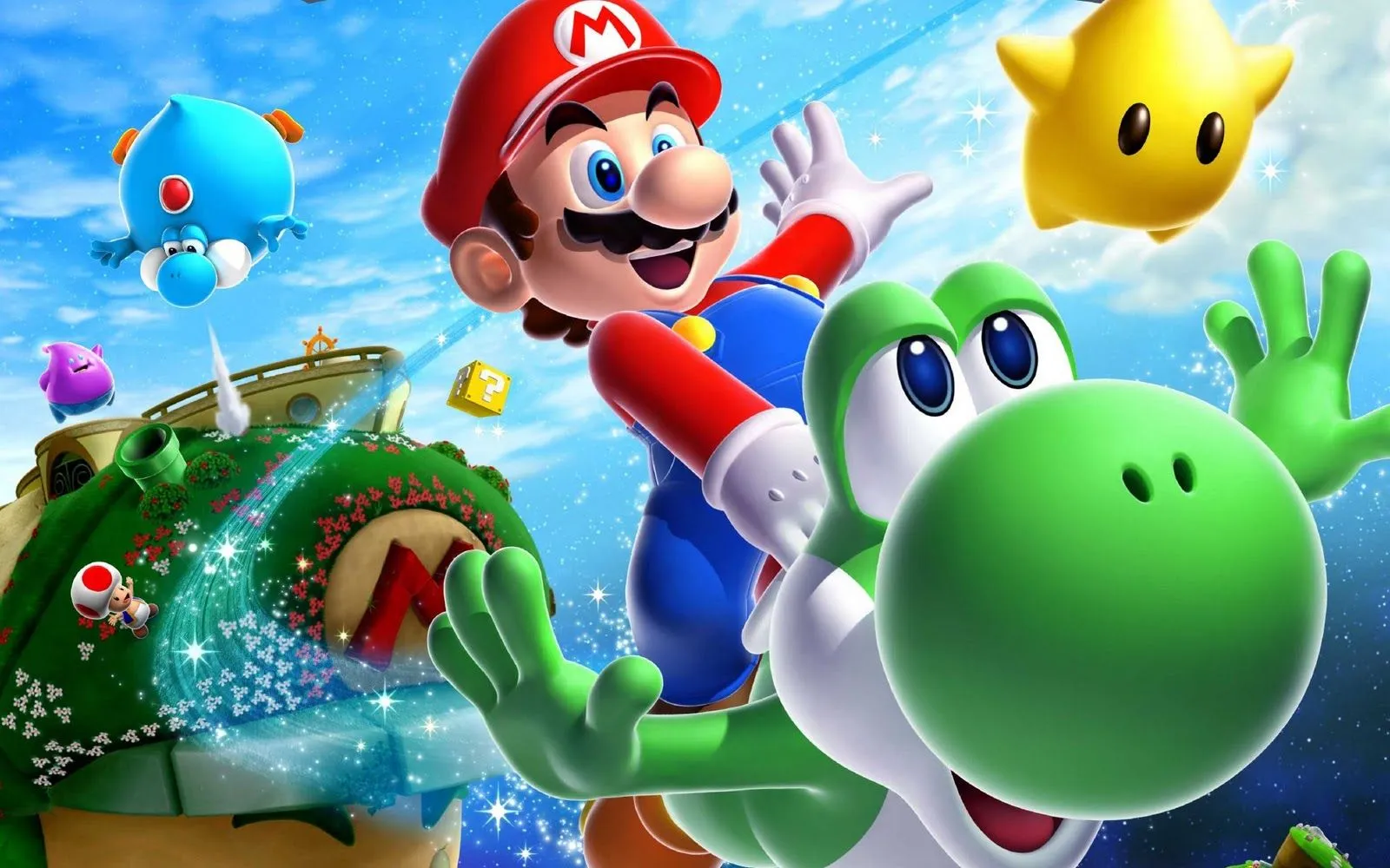 fondos de pantalla de Super mario galaxy 2 | DragonXoft