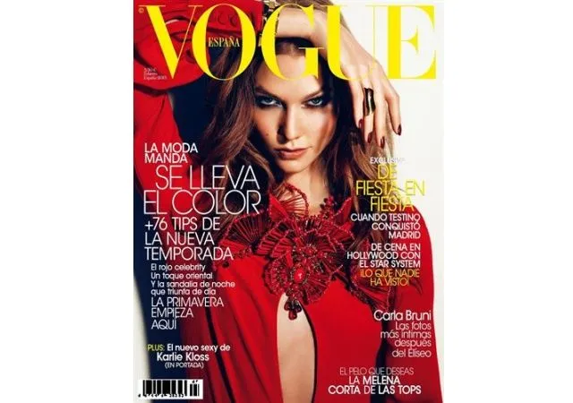 Karlie Kloss inunda de sensualidad la portada de la revista 'Vogue ...
