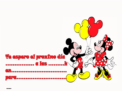 Fondos y Postales: Invitacion disney infantil Fondos y Postales: Invitacion disney infantil