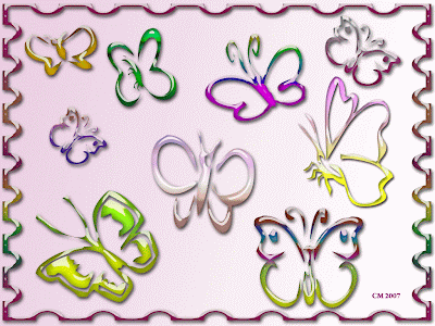 Fondos y Postales: Mariposas infantiles