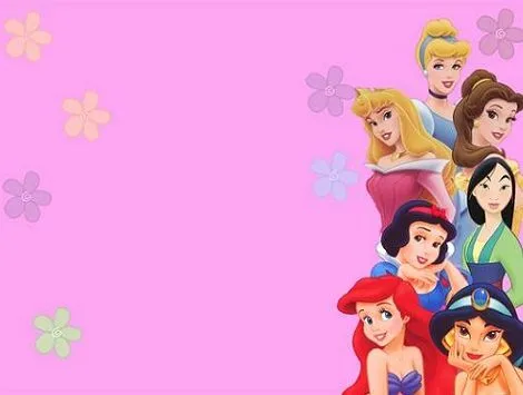 Fondos de princesas bebés para invitaciónes - Imagui Fondos de princesas bebés para invitaciónes - Imagui