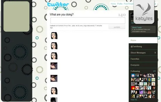 Fondos para Twitter - Kabytes