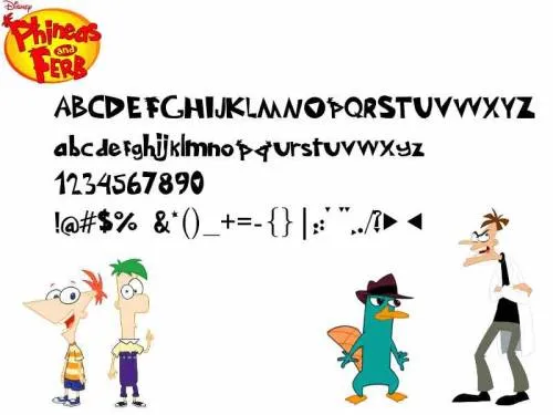 Phineas y ferb en vectores - Imagui