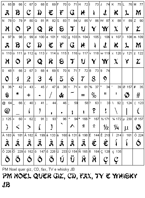 Fontes Grátis - Free True Type Fonts - Fonte MandarinD Fontes Grátis - Free True Type Fonts - Fonte MandarinD