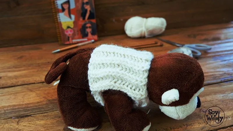 La forma más fácil de tejer un jersey para tu mascota | Soy Woolly