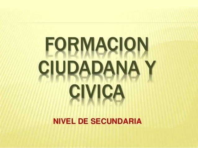 Formacion Civica Y Ciudadana Final