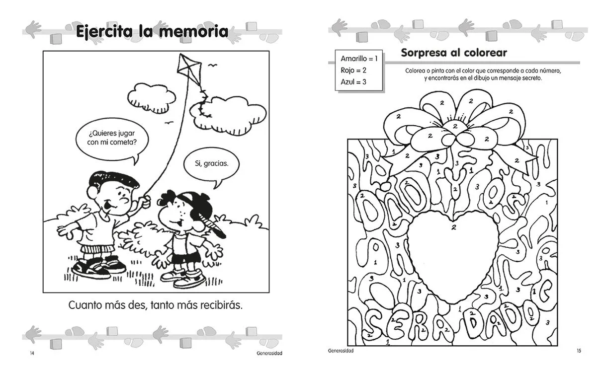 Formación en valores Generosidad - Producciones Prats Formación en valores Generosidad - Producciones Prats