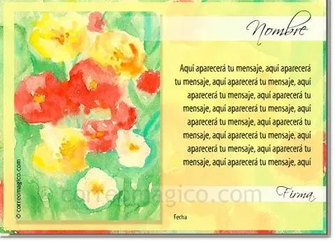 formal primavera - Tarjetas para imprimir GRATIS en tu casa en www ...