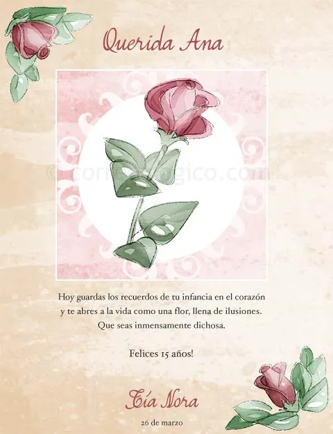 formal rosas - Tarjetas para imprimir GRATIS en tu casa en www ...