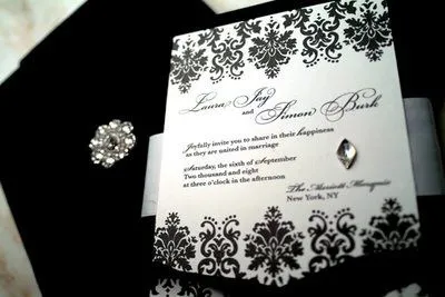 INVITACIONES BLANCO Y NEGRO! - Fotos - Comunidad bodas.com.mx INVITACIONES BLANCO Y NEGRO! - Fotos - Comunidad bodas.com.mx