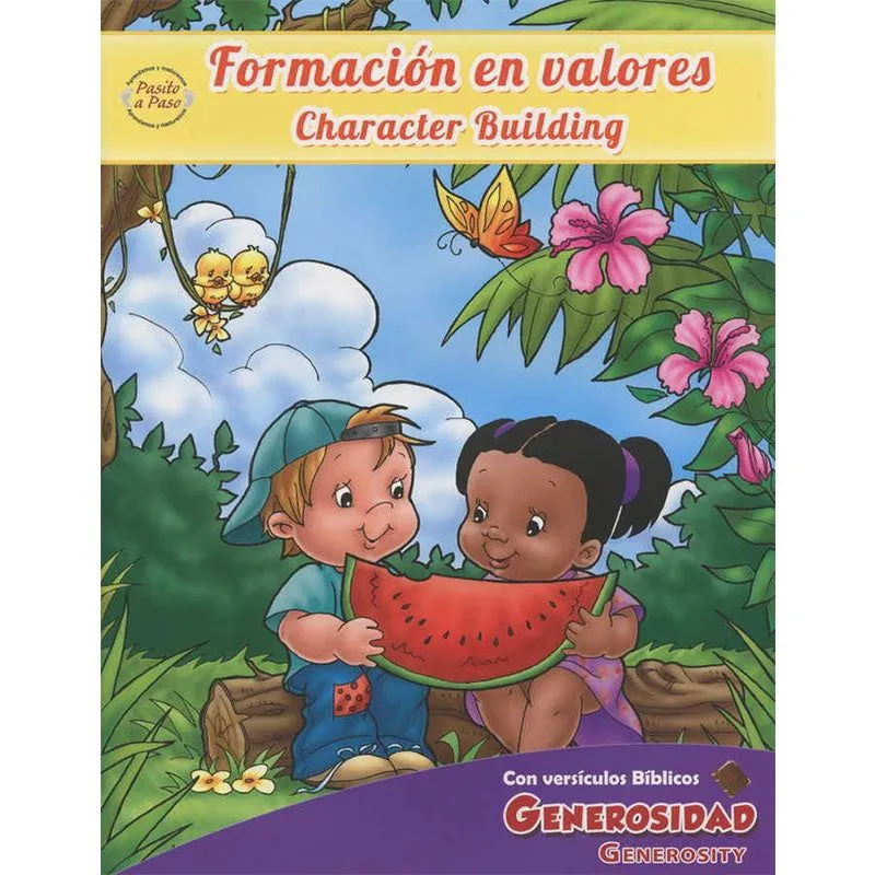 Formando valores libro para colorear- generosidad Formando valores libro para colorear- generosidad