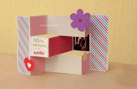Como hacer una tarjeta de amor en 3D - Imagui