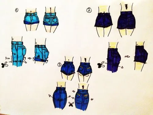3 Formas de cortar unos shorts. | DIY HUNTERS 3 Formas de cortar unos shorts. | DIY HUNTERS