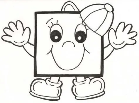 Formas Geométricas on Pinterest | Shape Crafts, Shape and Clowns