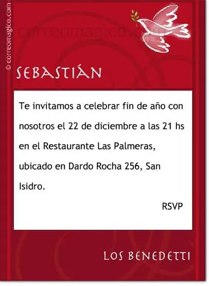 Tarjetas para imprimir GRATIS en tu casa en www.correomagico.com ...
