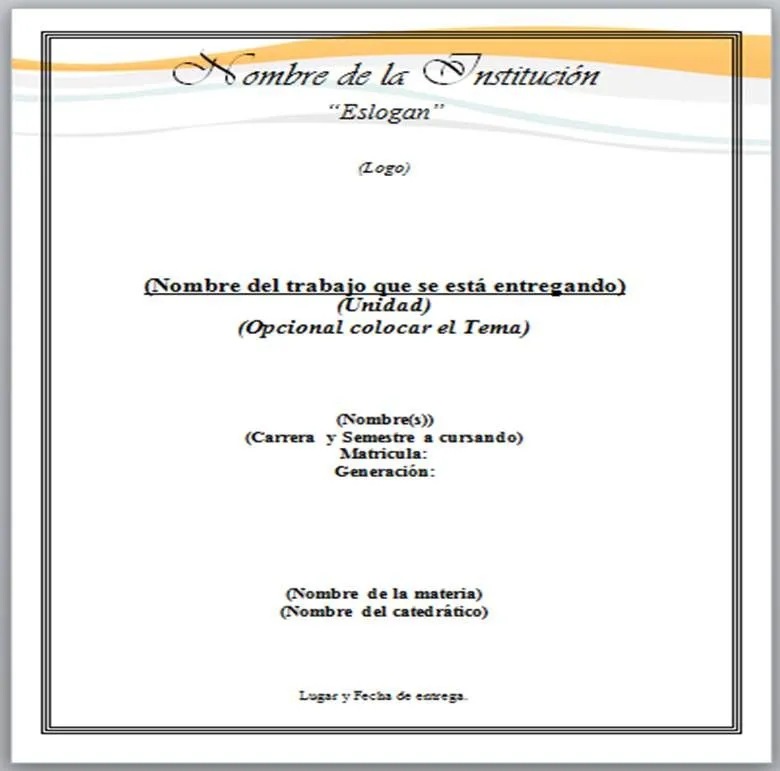 Formato de Hoja de presentación. | Yo soy Roiver. Bienvenido a mi Blog Formato de Hoja de presentación. | Yo soy Roiver. Bienvenido a mi Blog
