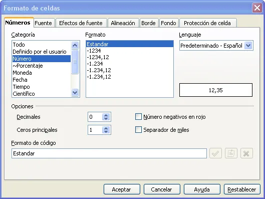 Formato numérico | Módulo 2: Formato