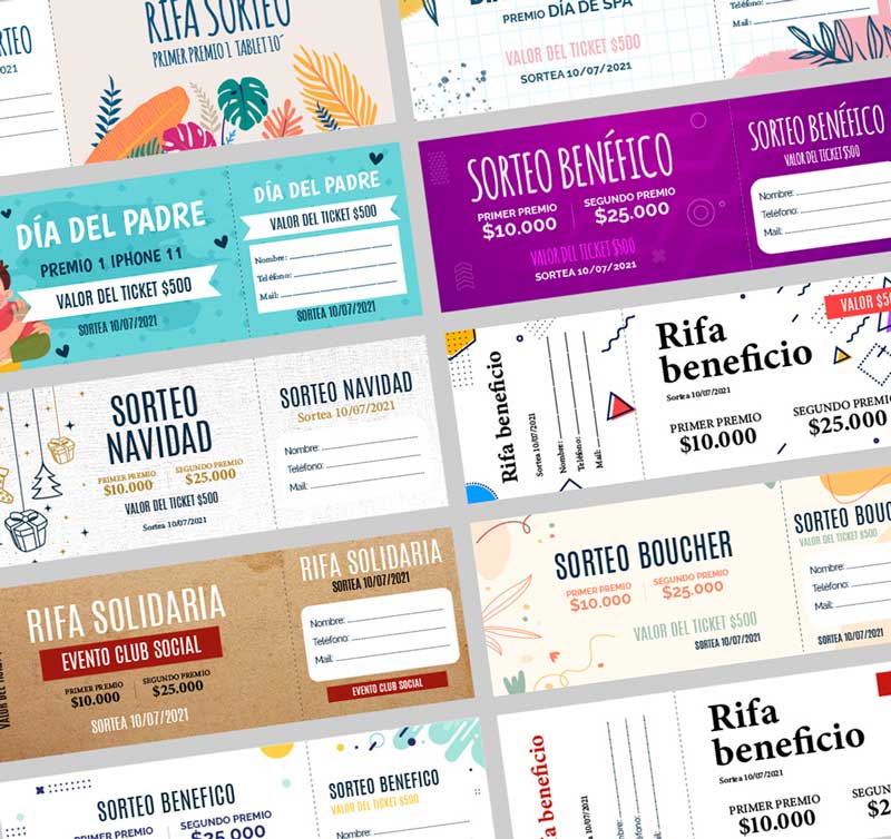 ▷ Formato para hacer rifa 100 números ¡GRATIS! ✔️ ClubdeRifas.com