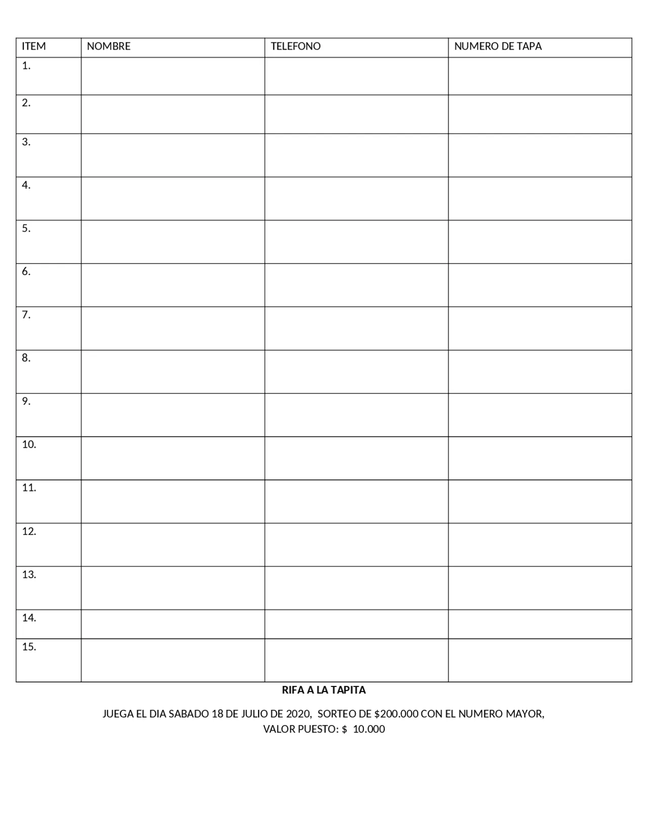 EJEMPLO FORMATO TAPITA | Apuntes de Economía | Docsity