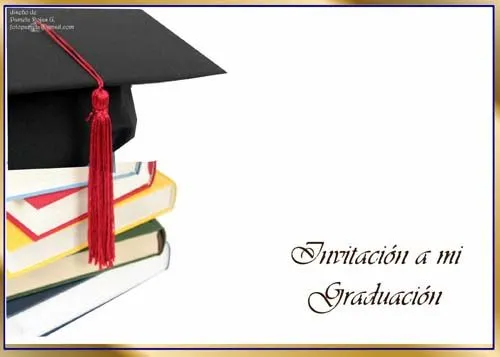 Diseños para tarjetas de invitación de graduación - Imagui Diseños para tarjetas de invitación de graduación - Imagui