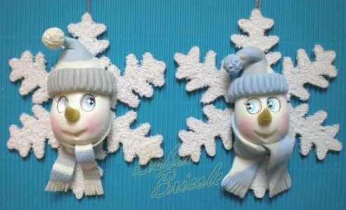 FORMULAS DE PORCELANA FRIA: IDEAS PARA HACER ADORNOS NAVIDEÑOS EN ...