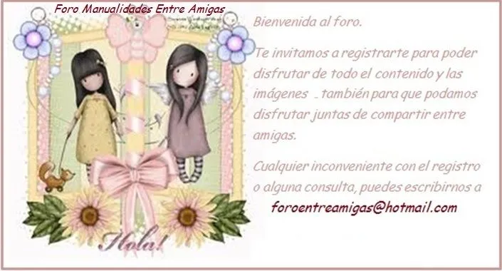 Foro Manualidades entre Amig@s - Foro Gratis