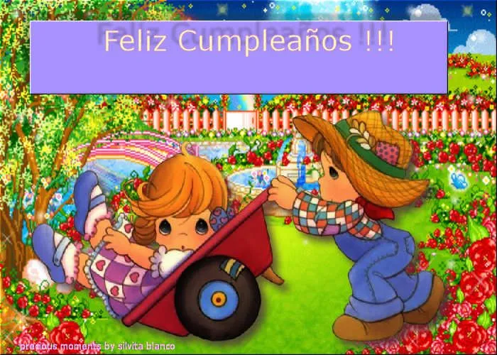 Precious Moments Cumpleaños