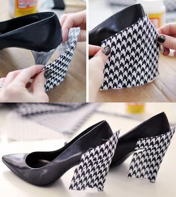 Como forrar zapatos de fiesta - Guía de MANUALIDADES Como forrar zapatos de fiesta - Guía de MANUALIDADES