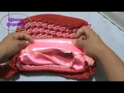 FORRO CON CIERRE PARA BOLSA TEJIDA A CROCHET - YouTube FORRO CON CIERRE PARA BOLSA TEJIDA A CROCHET - YouTube