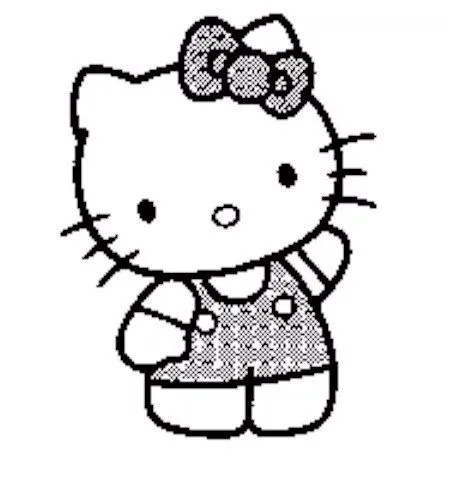 Forro de cuaderno de Hello Kitty - Todo en Goma Eva