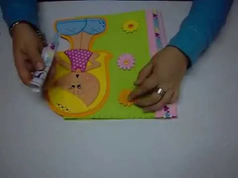 Forro Tapa para Cuaderno en Foami, Goma Eva, Microporoso - YouTube