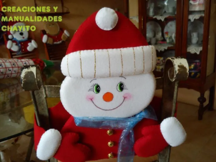 cubre-sillas | ADORNOS NAVIDEÑOS | Pinterest | Chair Covers, Snow ... cubre-sillas | ADORNOS NAVIDEÑOS | Pinterest | Chair Covers, Snow ...