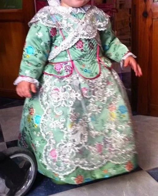 Fòrum Faller Independent - TRAJE PARA NIÑA DE 1 AÑO MAS ADEREZO EN ...