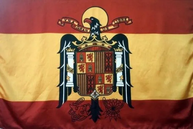 Foto - bandera-de-espana-aguila-de-san-juan