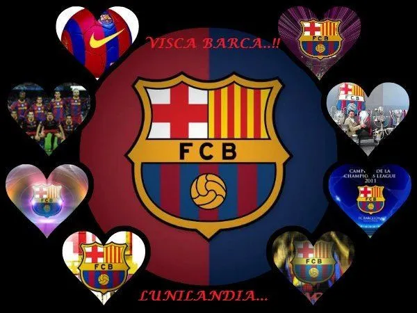 FOTO BLOG CULÉ: EL ESCUDO DEL BARÇA Y AL LADO CORAZONES CON ... FOTO BLOG CULÉ: EL ESCUDO DEL BARÇA Y AL LADO CORAZONES CON ...